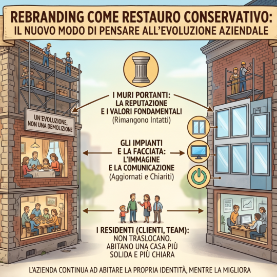 Rebranding senza traumi