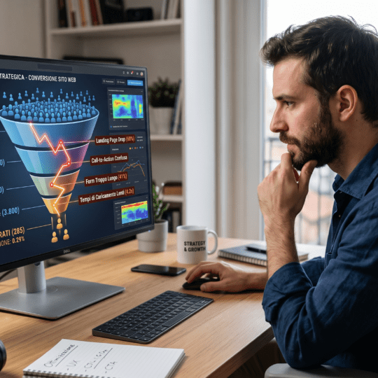 funnel sito web che non converte